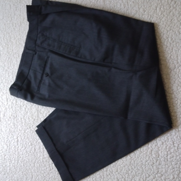 Louis Raphael Luxe Dark Gray Wool Dress Pants 38 - 30.25 - Picture 1 of 14